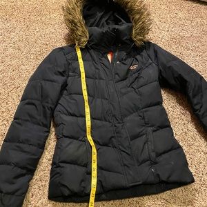Girls Navy Hollister brand coat